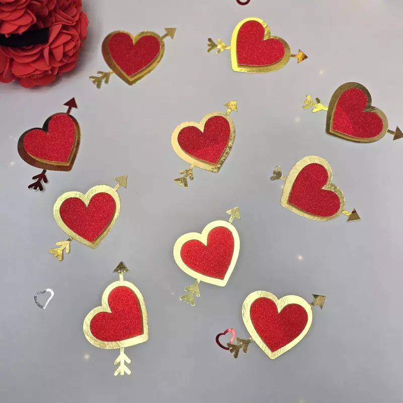 Toper corazon flecha x12 S.Valentín