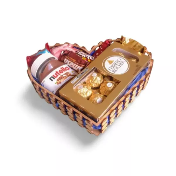 Cesta ferrero rocher/nutella