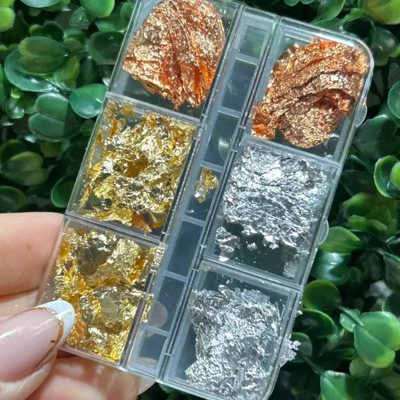 Kit C/6 Folha D Ouro N•5