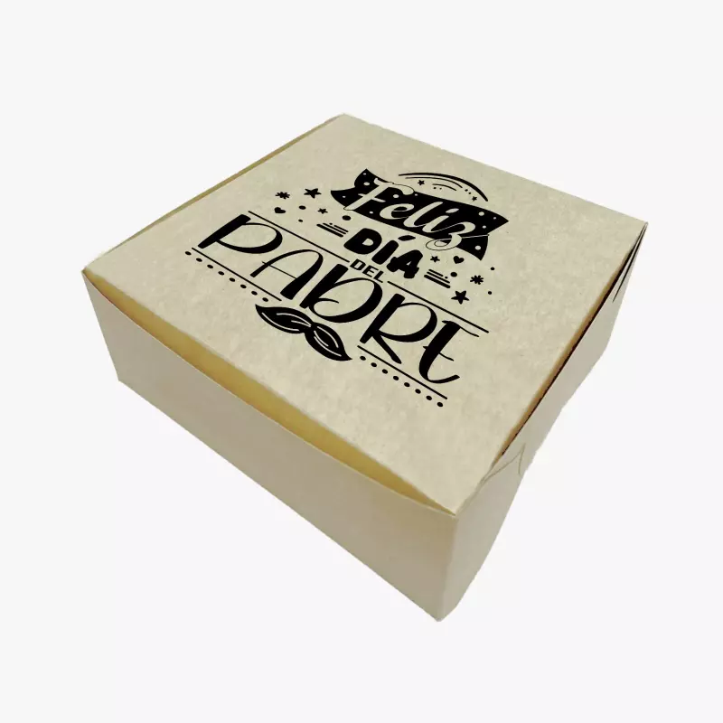 Caja Empaque Kraff padre