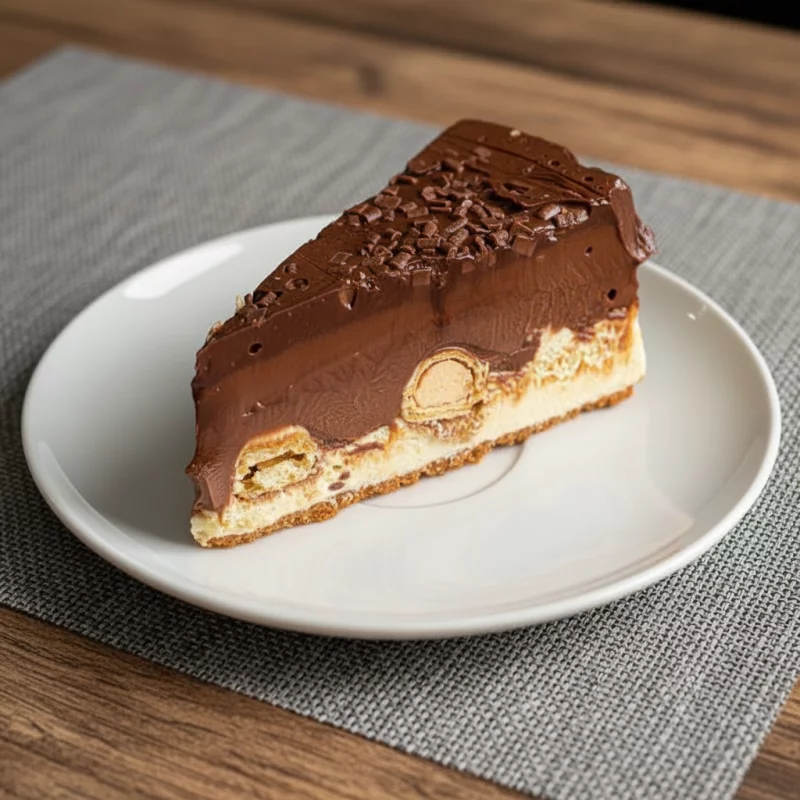 Fatia de Torta Kinder aprox 250g