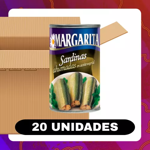 Bulto Margarita Sardina Ahumada 170g