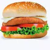 Hamburguesa de pollo apanado