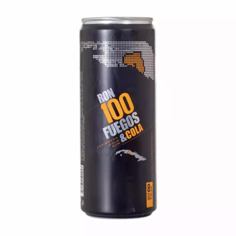 RON 100 FUEGOS LATA 330ML