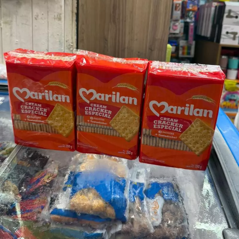3 Biscoitos Cream Cracker