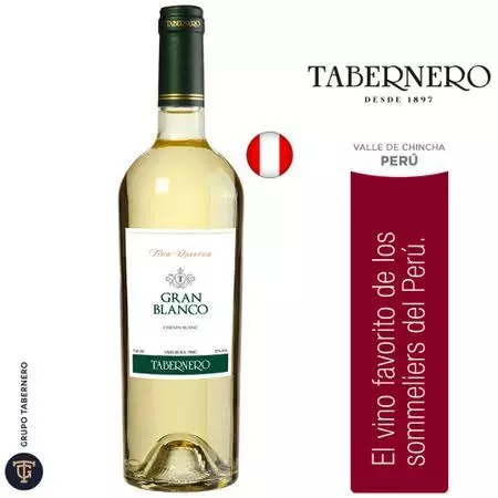 TABERNERO FINA RESERVA BLANCO 750 Ml