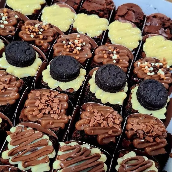 Mini Brownies - (20 unid)