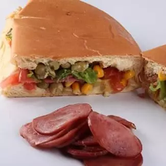 X Filé com calabresa