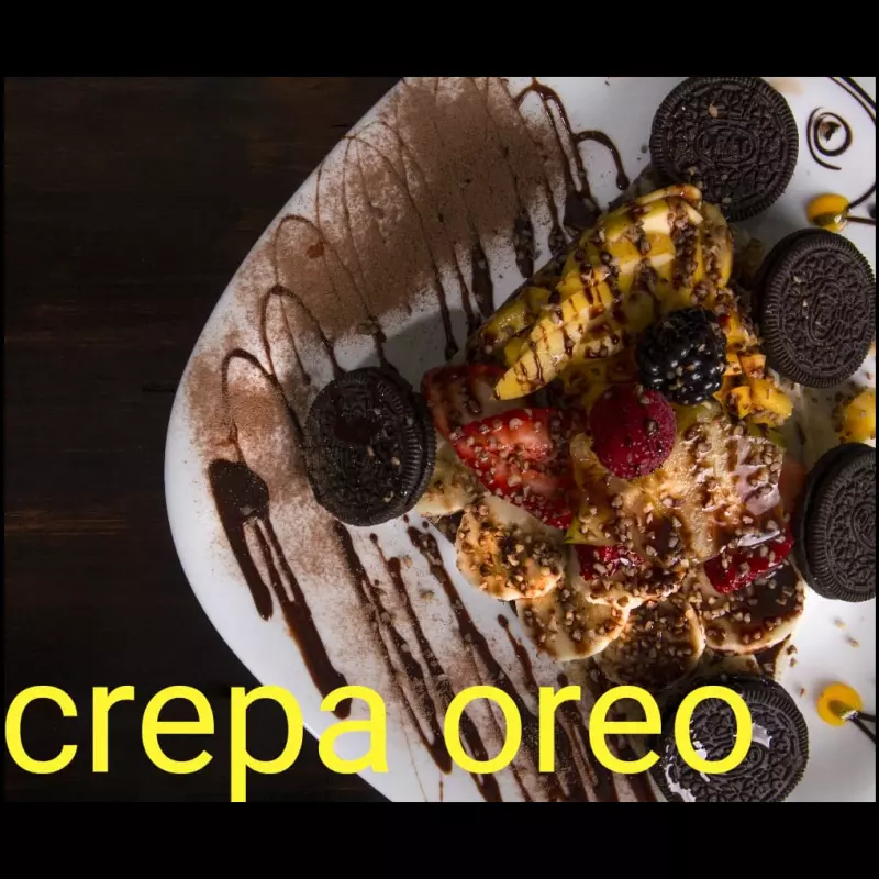 Crepa Gourment Fruta a elegir