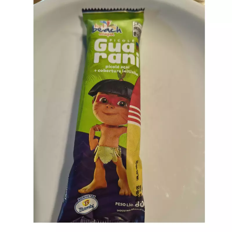 Picolé Guarani Turma Hot Beach