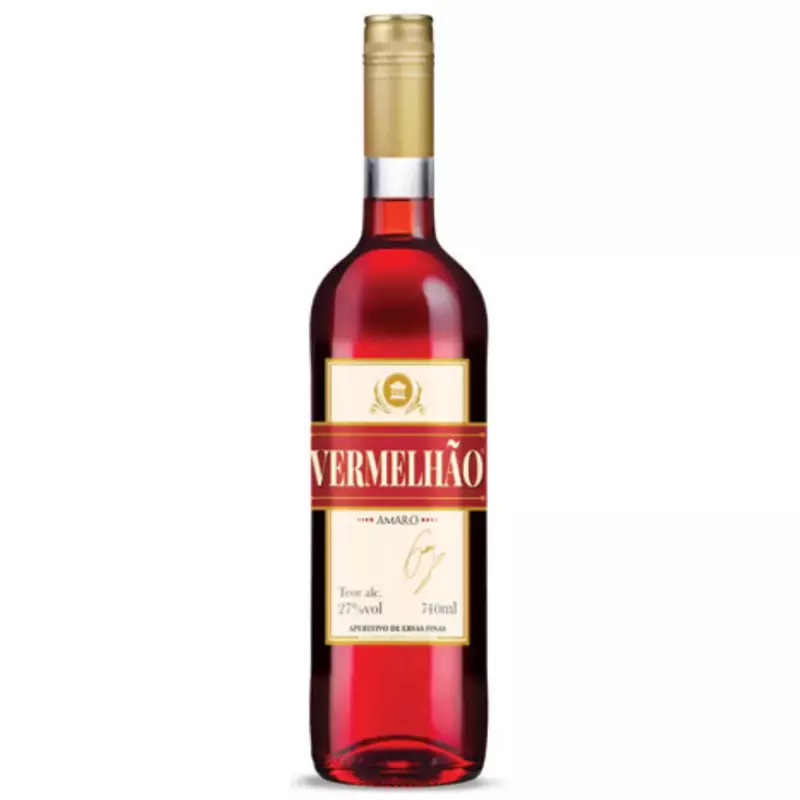 Aperitivo Bitter Vermelhão 740ml