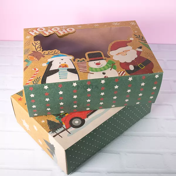 Caja Dulce Navideñas con Visor CD-AK