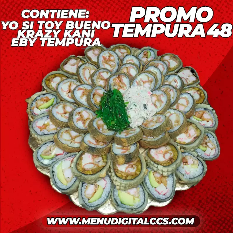 TEMPURA 48 PIEZAS