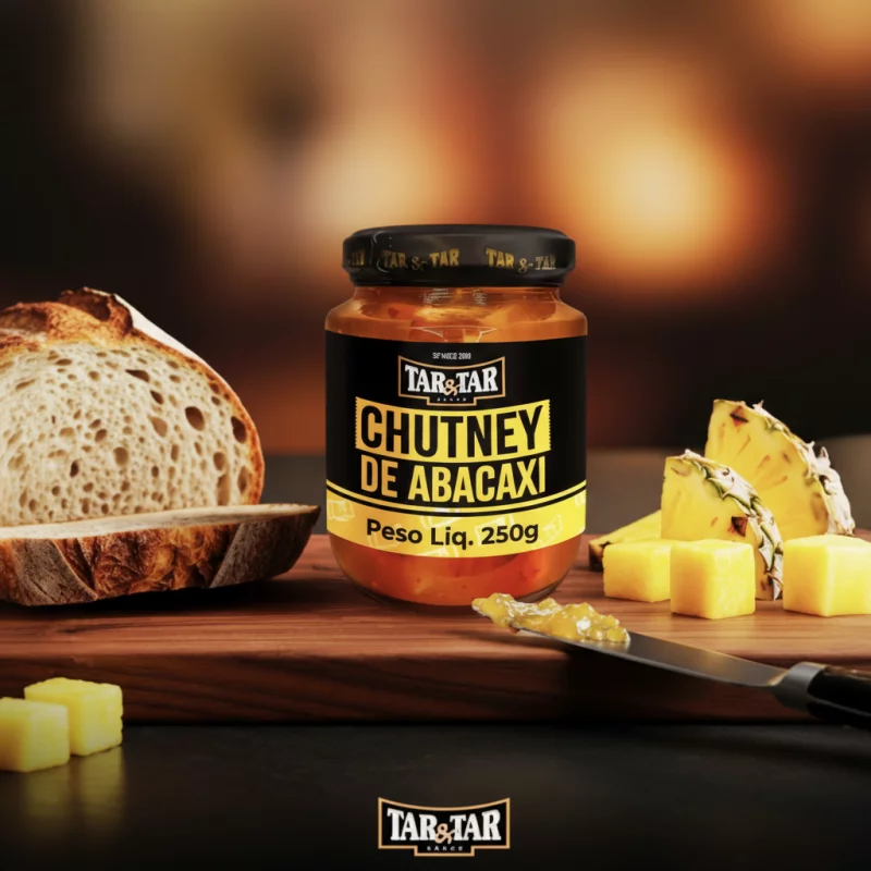 Chutney de abacaxi tar & tar