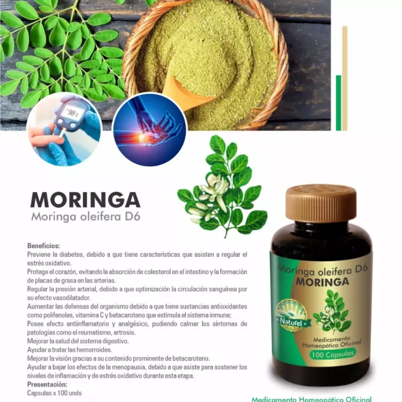 Moringa x100 Capsulas