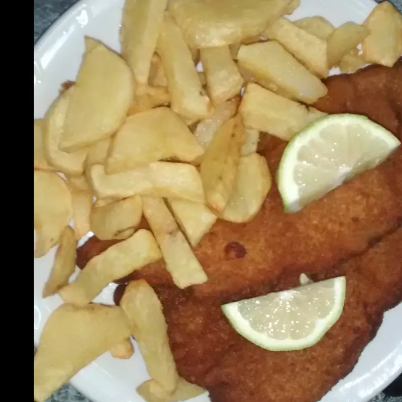 Suprema con fritas