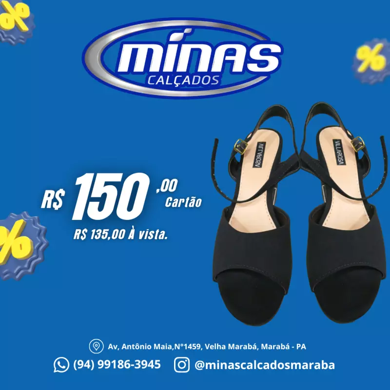 Sandália Preta RF:301626