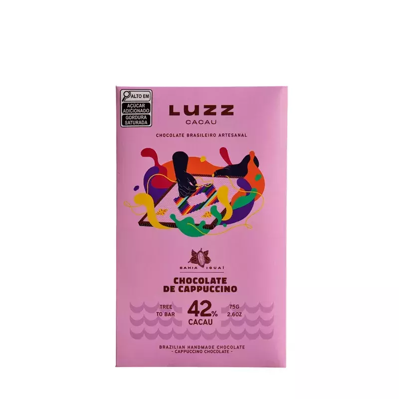 Chocolate Luzz 75g 42% Capuccino