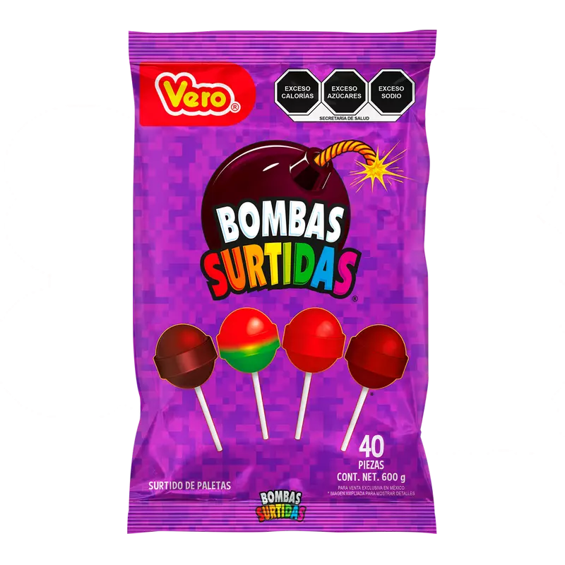 Vero bombas surtidas x 40 unidades