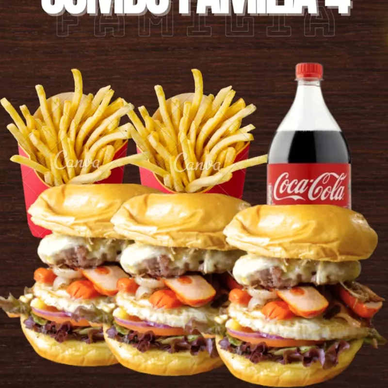 Combo Família 4