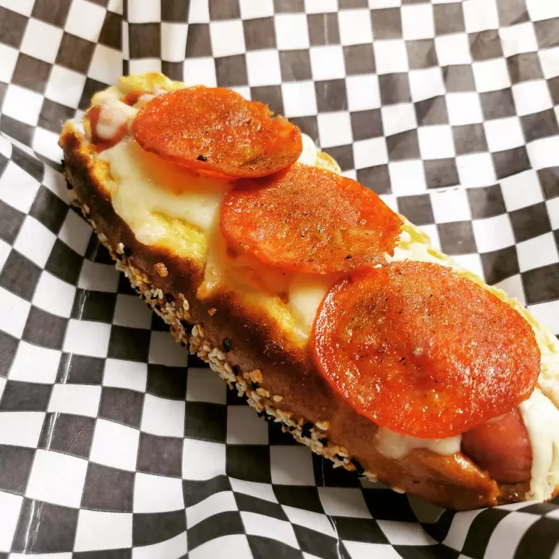 Hotdog Pizza