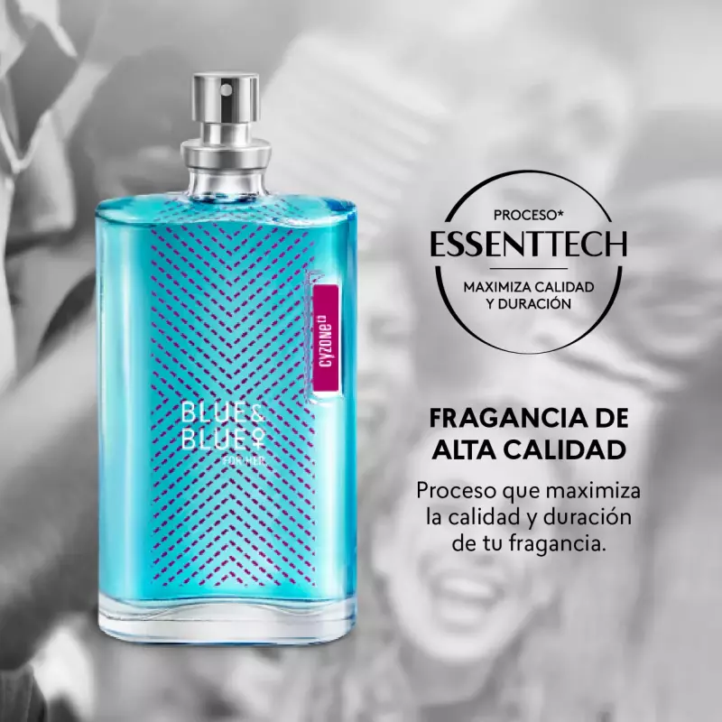BLUE AND BLUE FOR HER 75ML CYZONE
