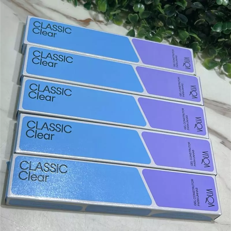 5 Unid. Gel Volia Classic Clear 14g