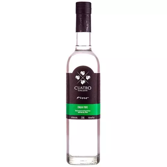 PISCO 4 GALLOS ITALIA 750 ML