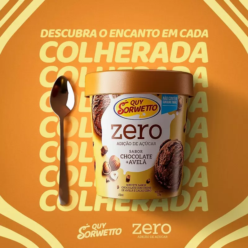 Sorvete de 450ml