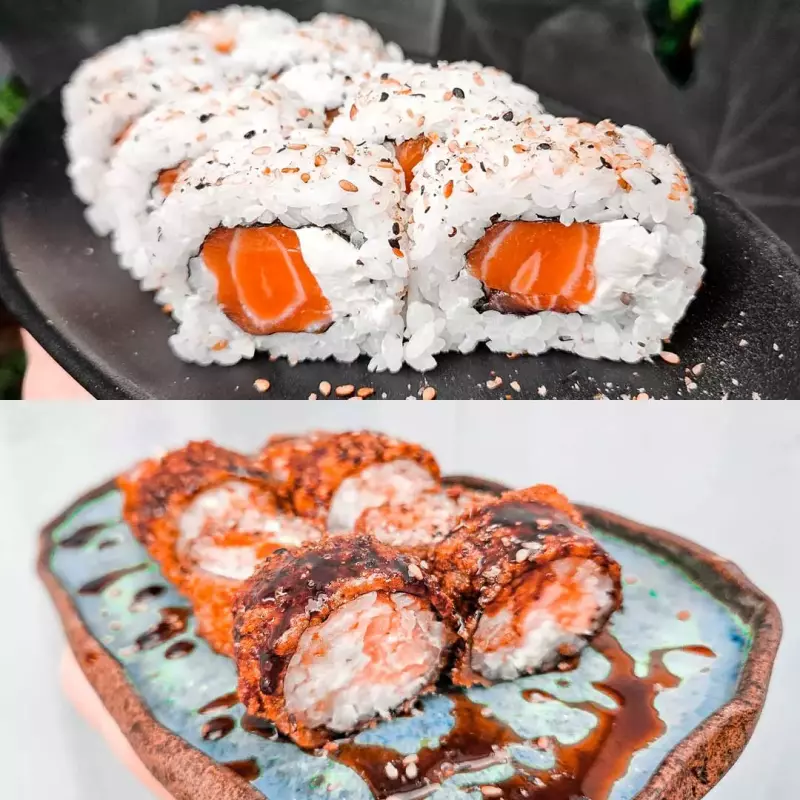 Uramaki Fila + Hot Roll Fila