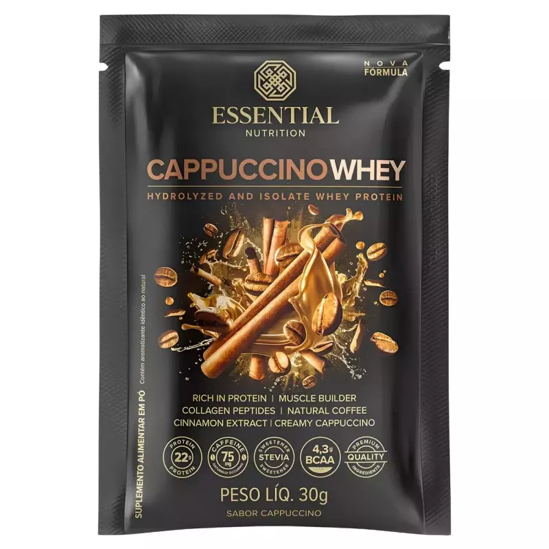 Sachê Cappucino  Whey Essential