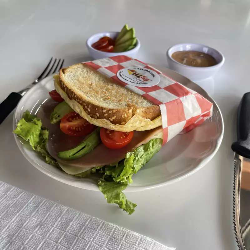 Sandwich Omelette Jamonero