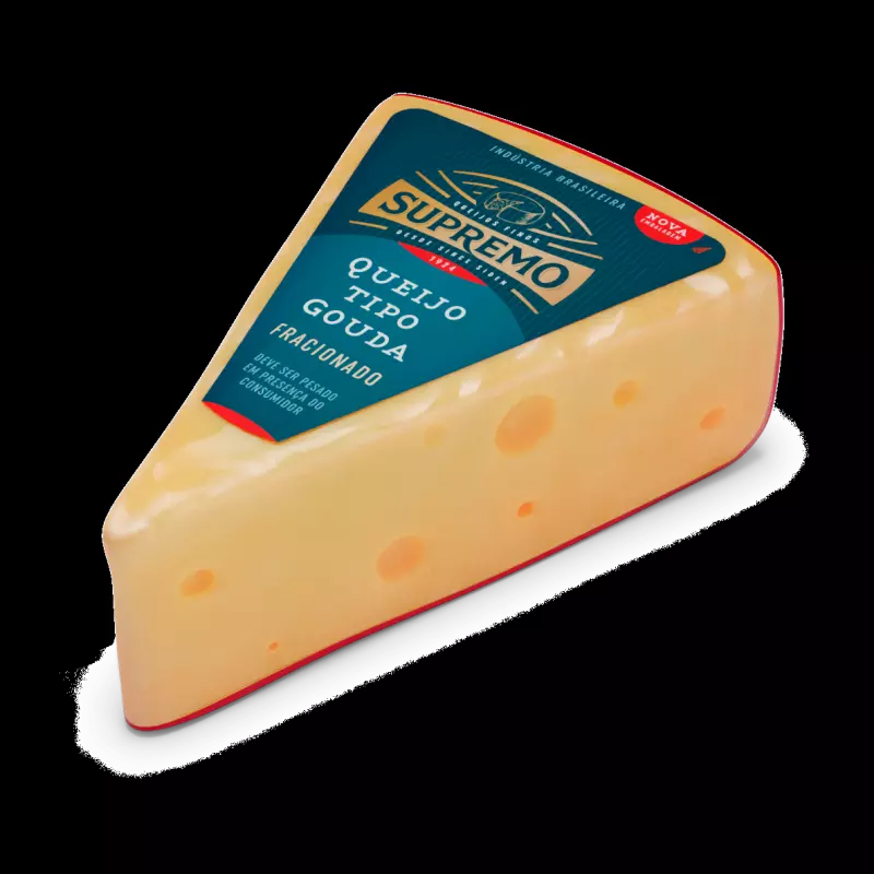 Queijo tipo Gouda Fracionado