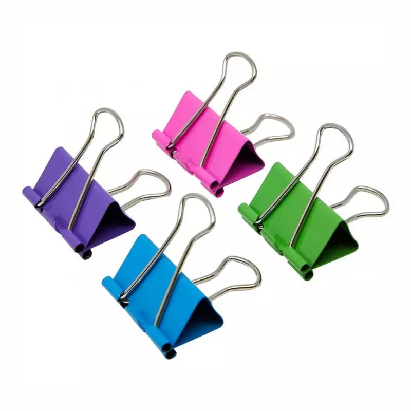 Prendedor de Papel Neon Tris 25mm