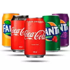 Refrigerante lata 350ml