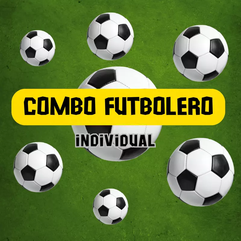 COMBO INDIVIDUAL FUTBOLERO