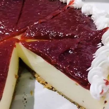 Cheesecake frambuesa
