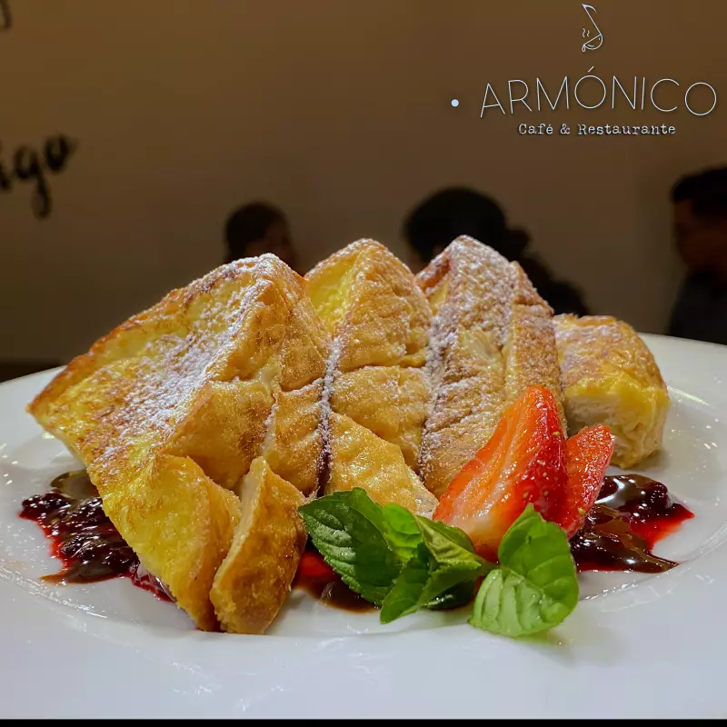 Tostadas a la francesa rellenas