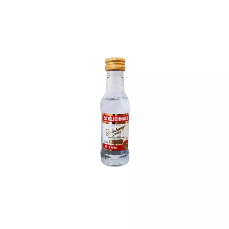 Vodka Stolichnaya 37° 50 c.c.