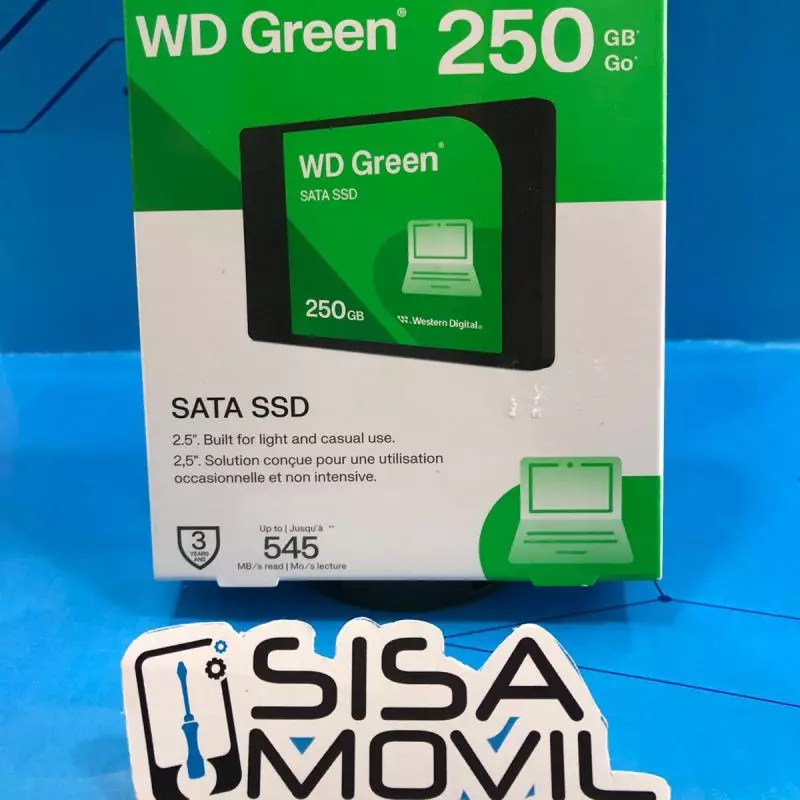 DISCO SOLIDO 250GB  WD GREEN