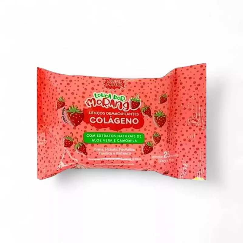 Lenço D louca por morango