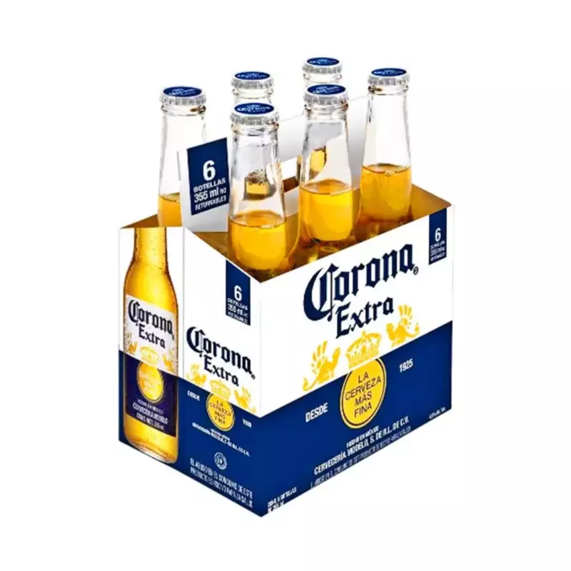 Cerveza Corona Extra Six Pack 355ml