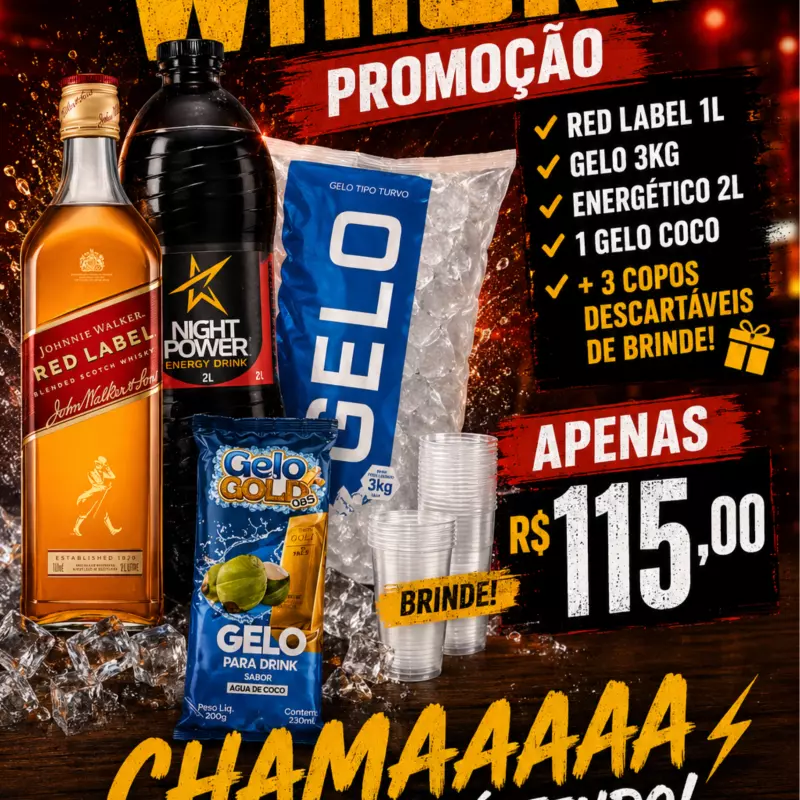 COMBO PROMO Red Label 1L