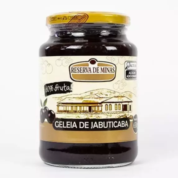 Geleia Jabuticaba Res.de Minas 650g