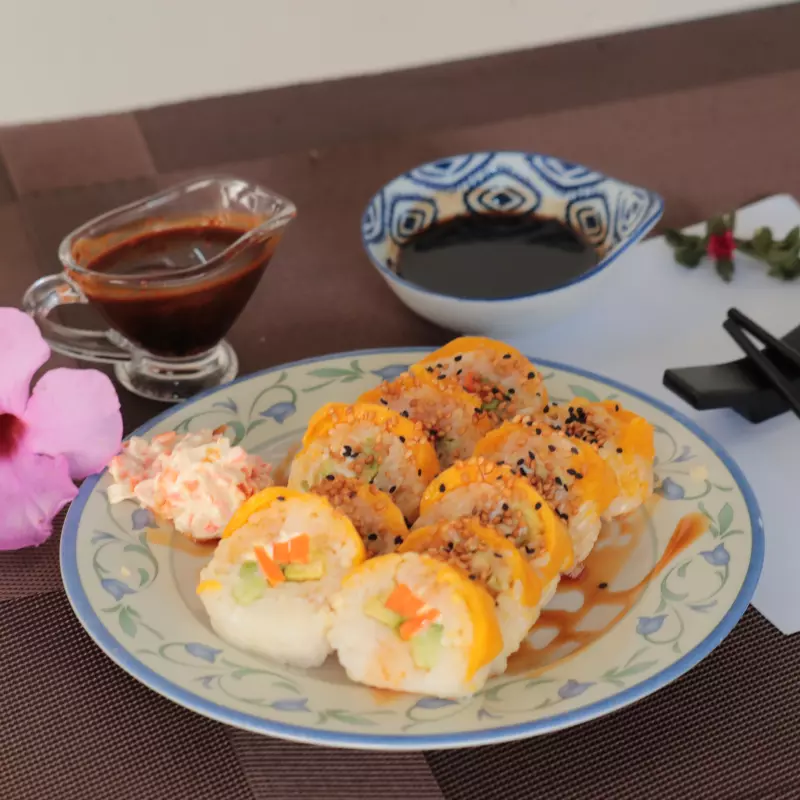 Sushi Mango Vegetariano