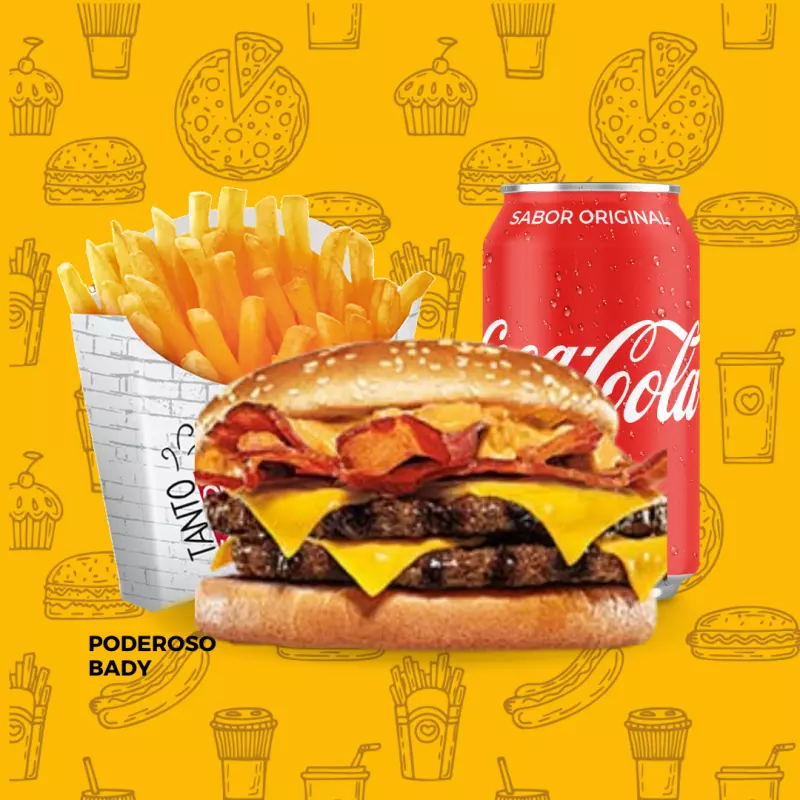 Combo Duplo Cheddar & Bacon