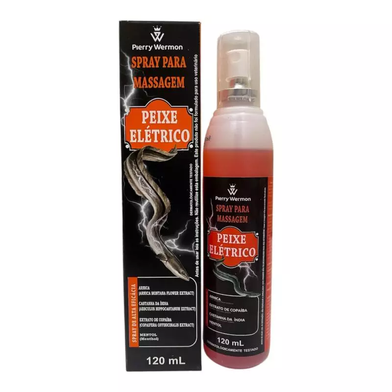 Spray para massagem Peixe elétrico