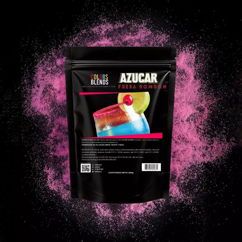 Azúcar Fresa Bombón 250g