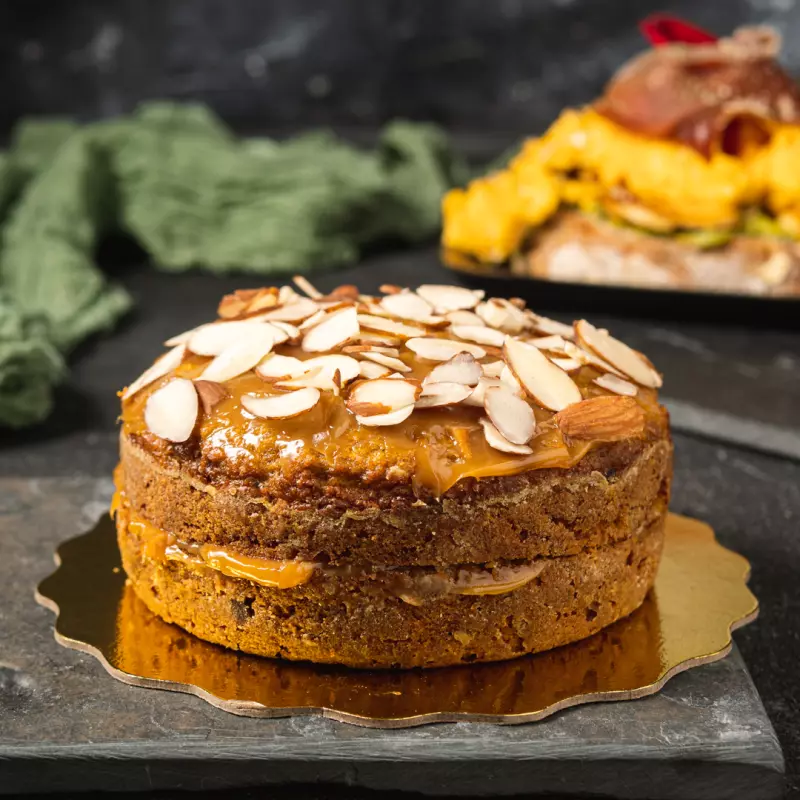 Torta fit de zanahoria