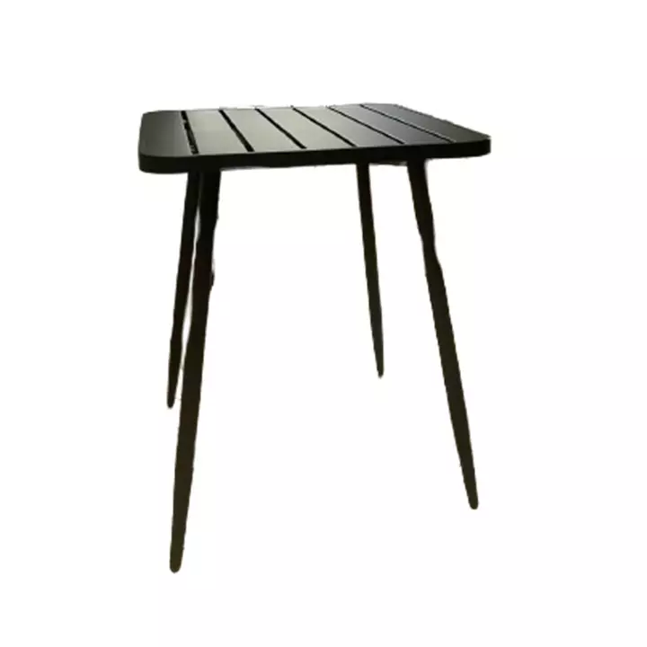 Mesa Metalica 60x60cm negro